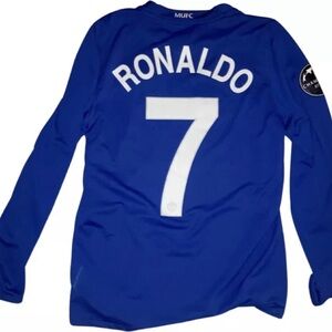 Nike Manchester United Champions League Cristiano Ronaldo Men’s Small Jersey